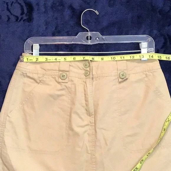 New York & Co. 🌴 khaki skort - Picture 5 of 8